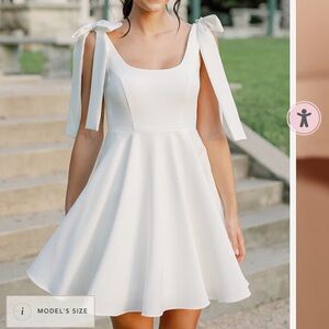 Beautiful bridal dress